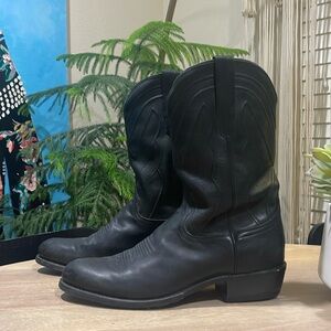 TECOVAS THE JASON IN MIDNIGHT COWHIDE SIZE 13D